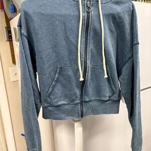 Arizona Jean Company Blue Zip-Up Hoodie